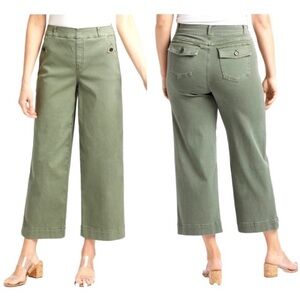 SPANX Olive Wide Leg Pants